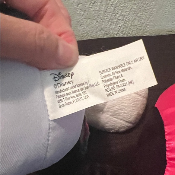 Disney Minnie Mouse Plush with Pink Bow - Picture 3 of 8